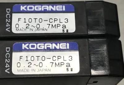 Used KOGANEI F10M2AJ Valves/Fittings Michigan US | Ideal Machinery #1293330