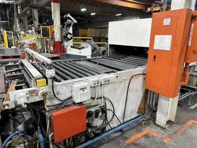 48" X 14 GA ROWE & HERR-VOSS CUT TO LENGTH CTL LINE: STOCK #22752