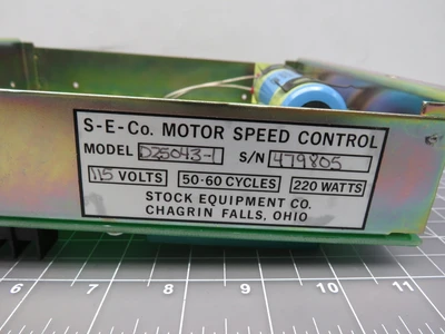 Used STOCK EQUIPMENT _UNKNOWN_ Industrial Controls Texas US | OCO Industrial #1720338