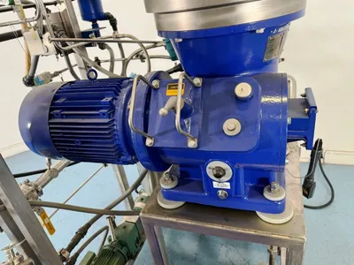 Alfa-Laval BTPX 205 SGD-34 CDP-60 clarifier centrifuge skid, 316L SS.