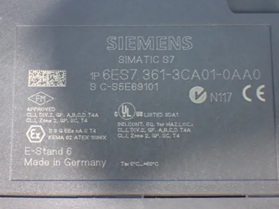 Used SIEMENS 6ES7 3613CA010AA0 PLC Expansion Units Ohio US | HGR 24 #1129883