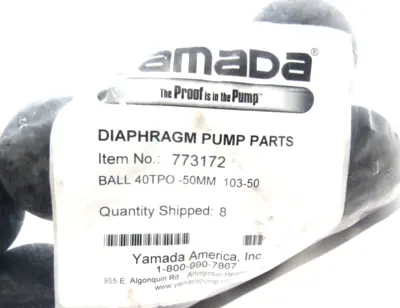 NEW YAMADA 773172 DIAPHRAGM PUMP PART 40TP0-50MM 103-50