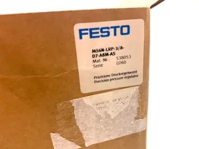 MS6N-LRP-3/8-D7-A8M-AS, 538053 | Festo MS6N-LRP-3/8-D7-A8M-AS Pressure Regulator 538053 - New