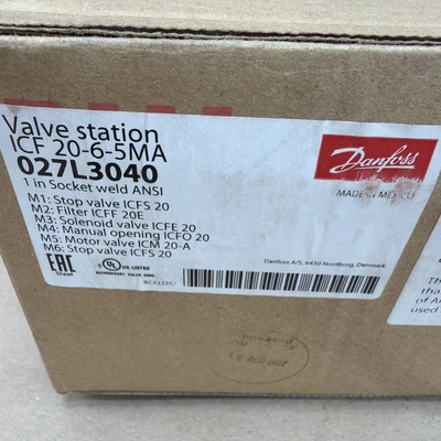 New | in-Stock Danfoss 027L3040 Valves/Fittings Indiana US | J&J Industrial Supply #897281