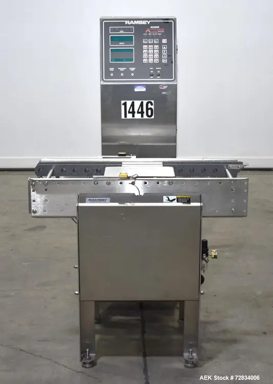 Used RAMSEY ICORE AC8000 Checkweighers - Chain Illinois US | Aaron Equipment #86660