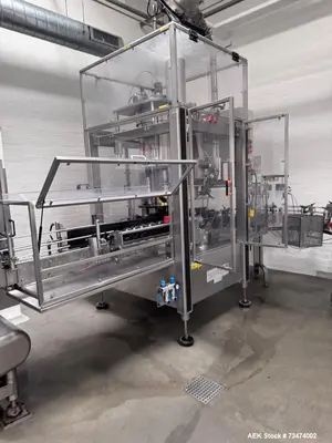 Used FEDERAL / C&G / ZALKIN PET Bottle Filling Line – 6,500 BPH, 500/1000ml Bottles, Full Labelling, Dosing, Palletizing