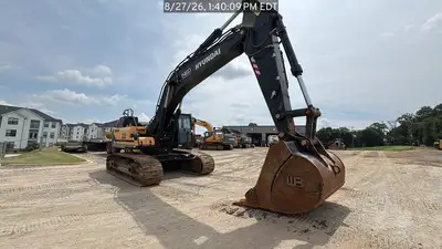 Used 2022 HYUNDAI HX520AL Crawler Excavators North Carolina US | National Equipment Dealers #1422255