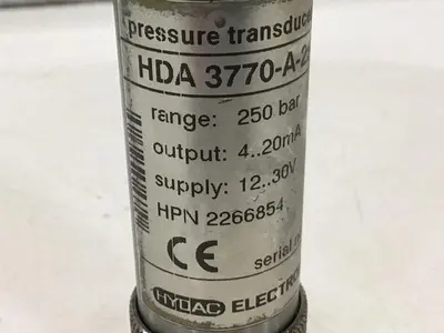 USED HYDAC HDA 3770-A-250-188