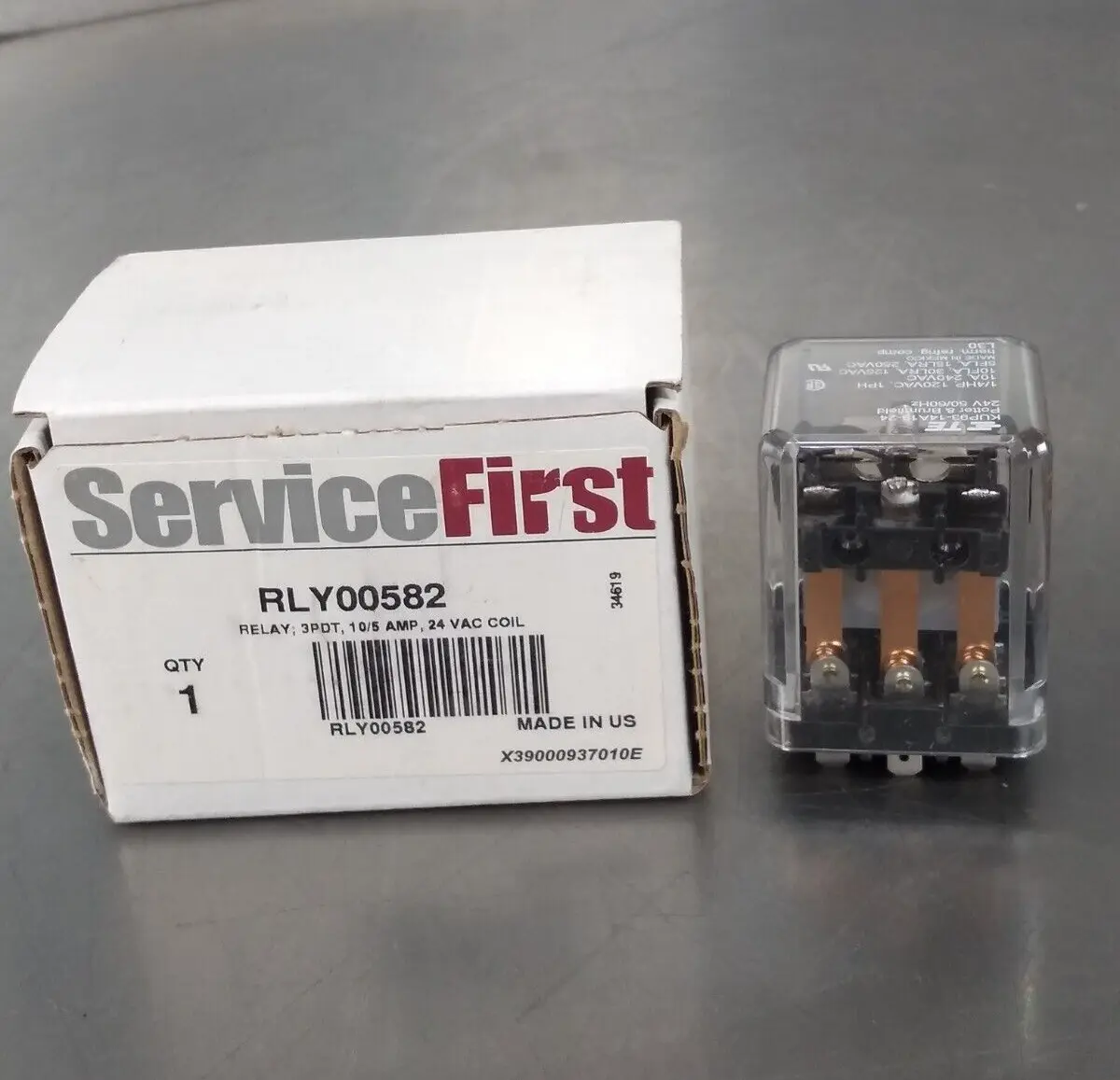 Potter & Brumfield KUP93-14A13-24 Relay 24V 50/60HZ Loc4E-5