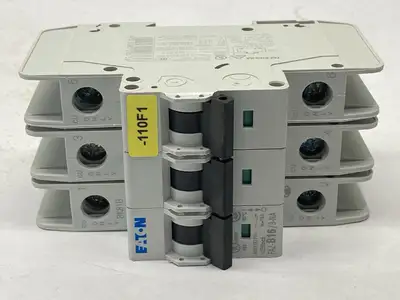 FAZ-B16/3-NA | Eaton  Miniature Circuit Breaker 3P 16A 277/480V - Used