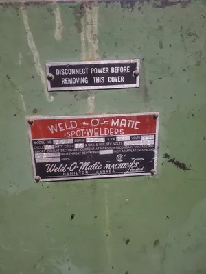 Used _UNKNOWN_ _UNKNOWN_ Spot Welders Quebec CA | Machineco #1256442