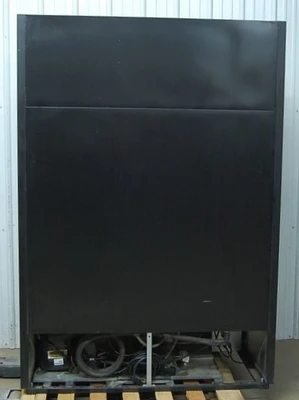 142-1067 True GDM-49F-LD 2 Glass Door Self Contained Reach In Freezer with LED