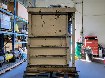 7.5 hp Heavy Duty Custom Built Cardboard Baler