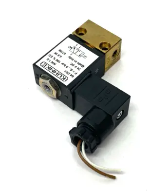 Used Kuhnke Solenoid Micro-Valve NW 1.0 24VDC 4,6W Solenoid Valves Michigan US | Maverick Industrial Sales #1398148