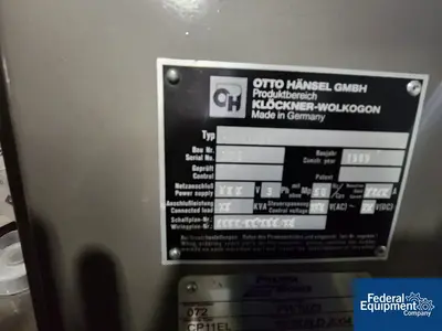 USED Klockner Klockner CP11/EL Blister Packing Machine