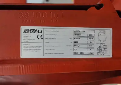 USED BOLZONI AURAMO ARC-74-1472P
