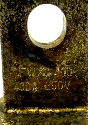 NEW BUSSMANN FWX-400 SEMICONDUCTOR FUSE 400A 250V