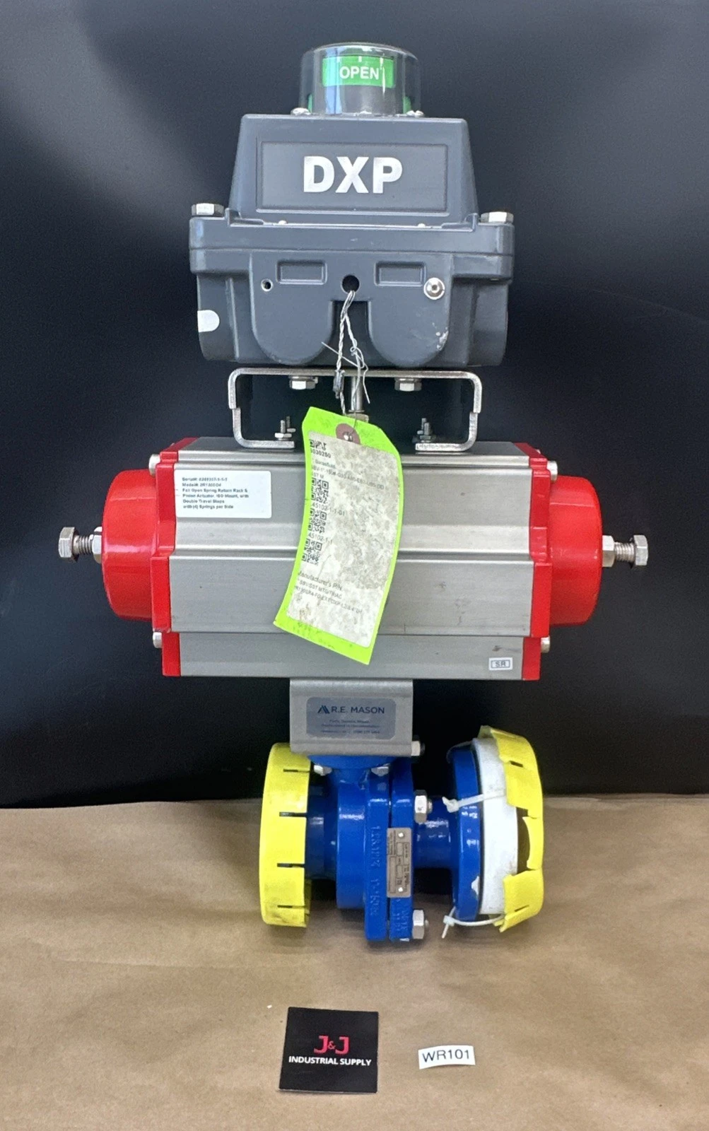 NEW SWISS FLUID USA SBV-1”-150#-G10-A85-E67-U85-DD/SST M