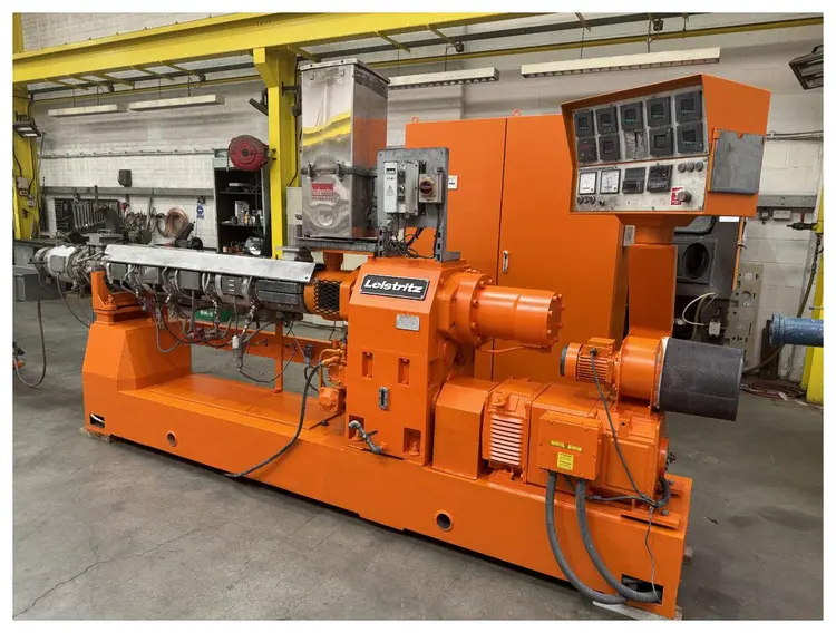 Used 1993 LEISTRITZ 67MM LEISTRITZ MODEL ZSE67 GL 34D TWIN SCREW EXTRUDER Extruders Florida US | ESCOBAR TRADING, INC. #884407