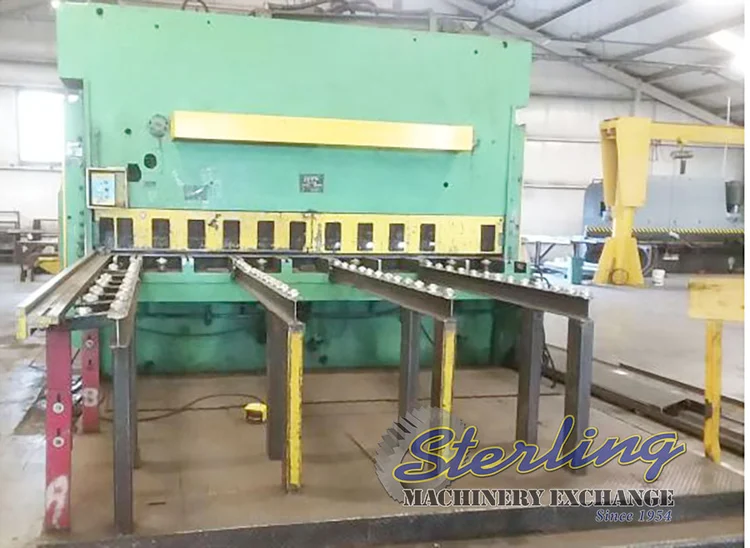 Used HTC 750-12SR Power Squaring Shears (Inch) California US | Sterling Machinery Exchange #1467201