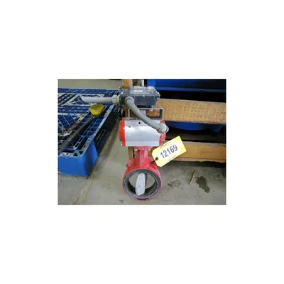 USED 5" BRAY BUTTERFLY VALVE