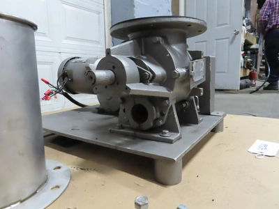 used 6" Isomatic Rotary Airlock, 1 hp