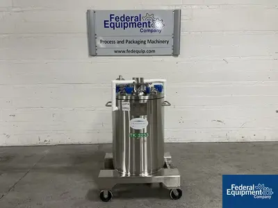 USED Precision 125 Liter Integrated Biosystems Cryovessel, 316L S/S, 50/65#