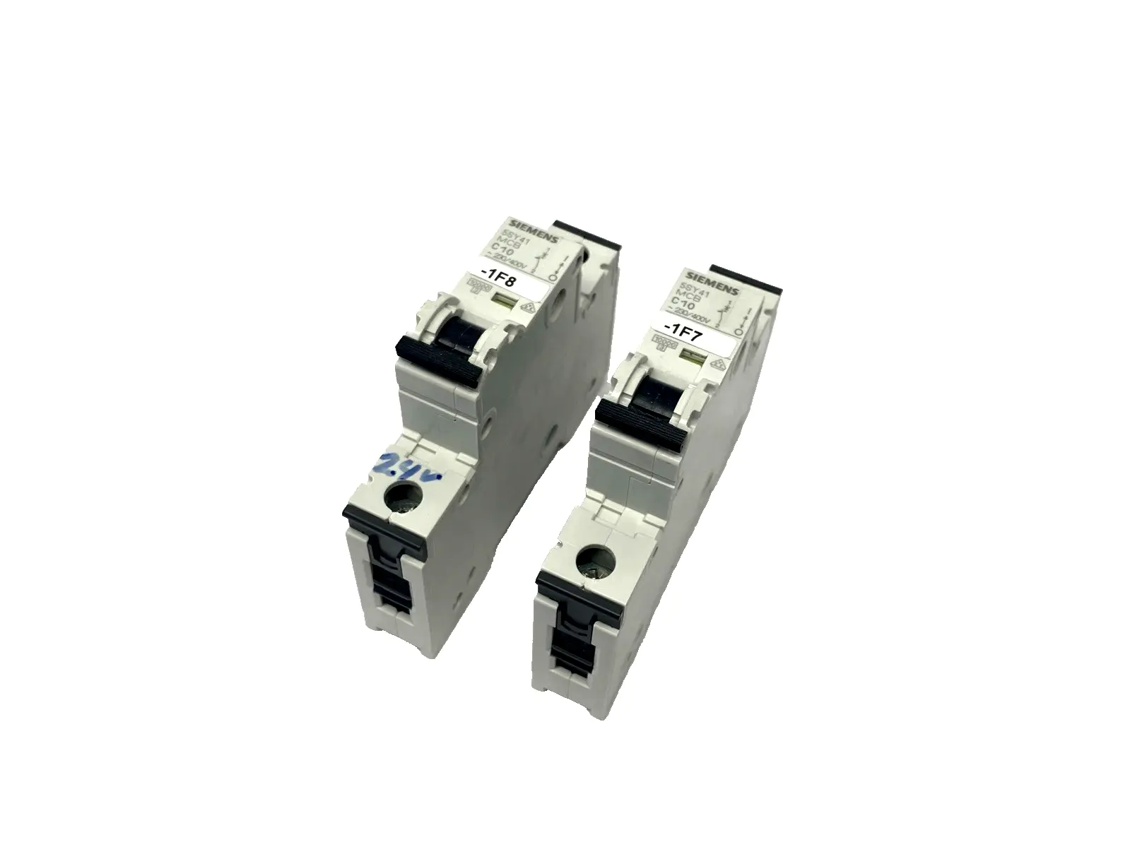 5SY4110-7 | Siemens  Miniature Circuit Breaker 230/400V 10kA, 1P 10A LOT OF 2 -  Used