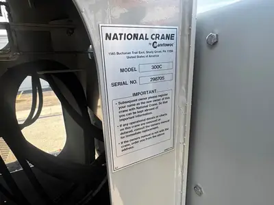 Used 2014 NATIONAL 300C Truck-Mounted Cranes Florida US | Truck and Van Outlet #1509145