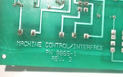 USED MACHINE CONTROL 9065-1 INTERFACE MODULE REV .1 90651