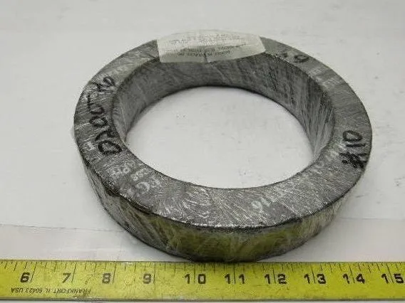 Durlon FGT316 150# 6" X 1/16" Flexible Graphite Flat Ring Gasket Lot Of 25