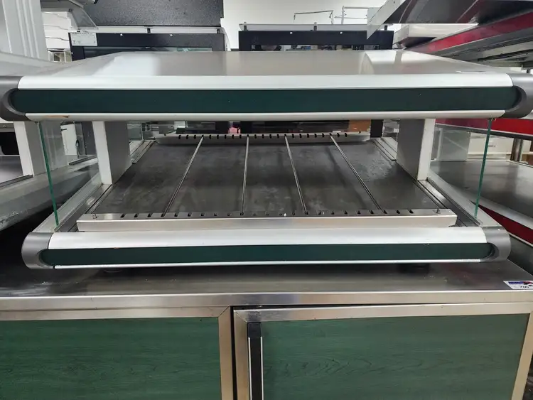 Used Hatco Used Hatco 36" Self Service Countertop Heated Food Warming Display Merchandising Shelf 120V Countertop Display Warmers Illinois US | Falcon Restaurant Supply #1376692