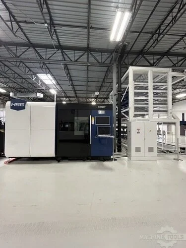 Used HSG G4020V 6G 30KW + STORE 4020 6 Laser Cutters | Mac-Tech #400962