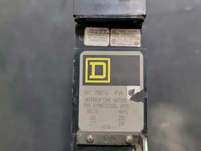 USED SQUARE D FA120