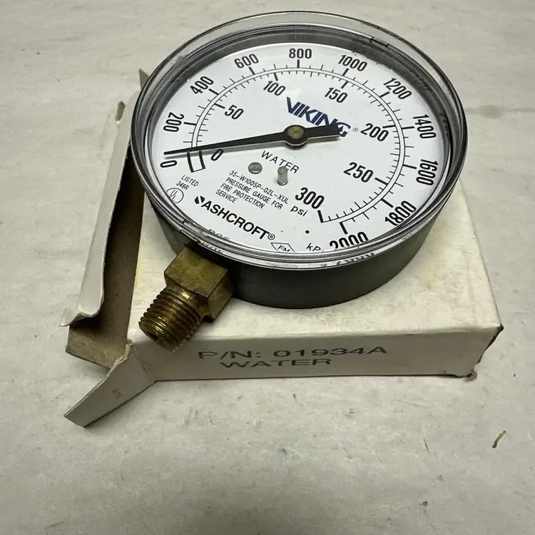 New | in-Stock ASHCROFT 35-WP1005P-02L-XUL Universal Pressure Meters Ohio US | Surplus Asset Holdings #1245742
