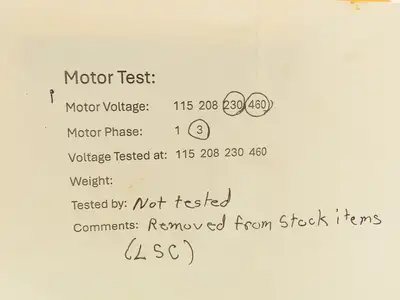 Nord SK02 VL71L/4BRE8WU Inline Gearmotor .25kW 230/460V 3PH 29.6:1 56rpm w/Brake