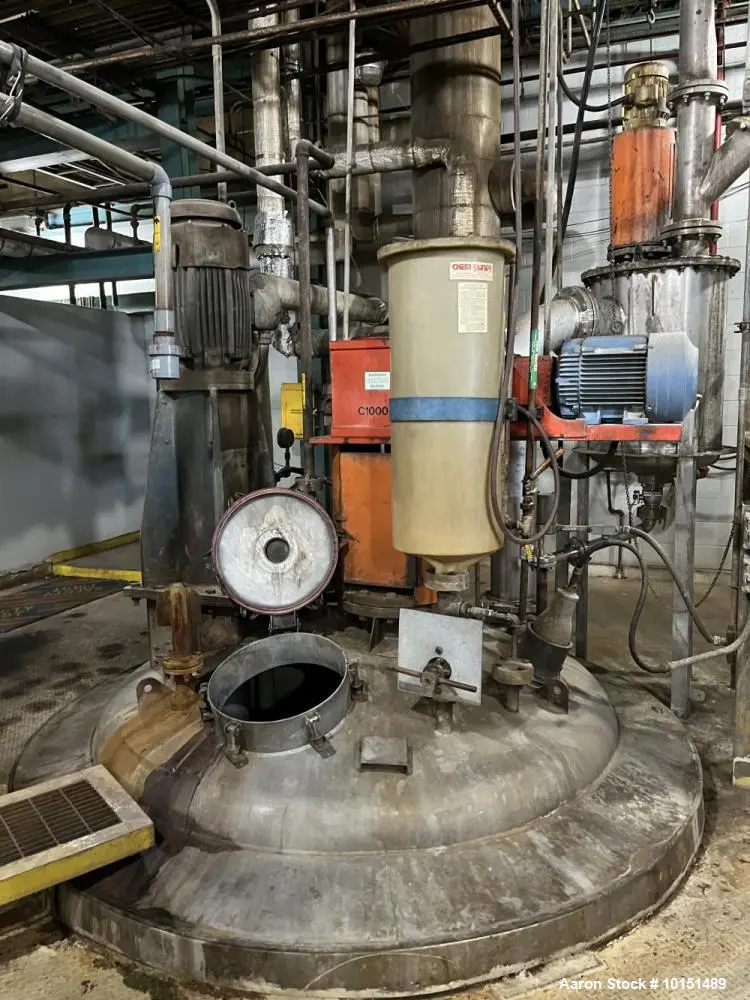 Alloy Fabricators Approximately 2,200 Gallon 316L Stainless Steel Jacketed Mix T