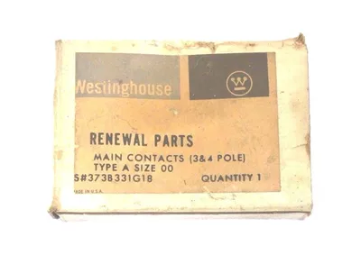 NEW WESTINGHOUSE 373B331G18 CONTACT KIT TYPE A SIZE 00