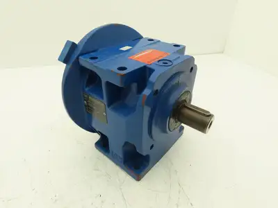 Rossi MR 2i 51 UC2A Inline Gearbox 8.6:1 Reducer 5Hp 196rpm IEC 90 Frame
