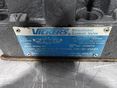 Used VICKERS DG5S82NTKMFPA4WLH530EN483 Pumps Ohio US | HGR 24 #873784