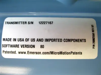 New | in-Stock Micro Motion 2700 R12 AB ZEZZZ Sensors New Hampshire US | Bitter End Trading #1452949