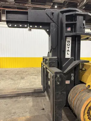 50,000/70,000 TON CAPACITY ROYAL MODEL #RNL-50/70 TELESCOPING FORKLIFT WITH HYD BOOM JIB: STOCK #23652