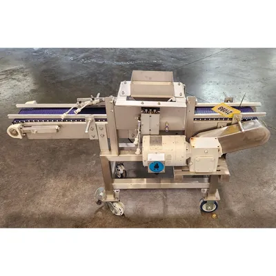Used 6"W X 52"L Ohlson Modular Indexing Belt Conveyor