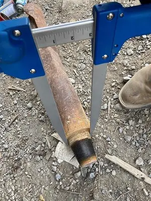 Used AFTERMARKET 5-3/8" DIAMETER CHISEL BIT FOR CABLE TOOL Tool Bits Pennsylvania US | East West Machinery & Drilling #1417470