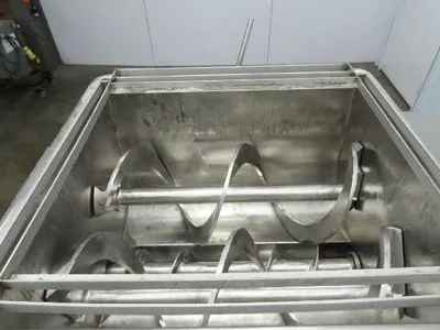 Beehive Extruder Pump Meat Honeycomb Grinder Mixer Stainless Food Grade 5Hp 3Ph