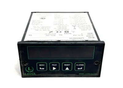 L20010DCV4 | Laurel  DC Voltage Current Panel Meter 85–264VAC 4W - Used