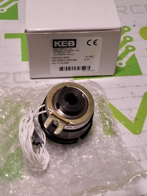 KEB 020364X-062U CLUTCH BRAKE FLEXJET SPINDLE 6W 12VDC - NEW