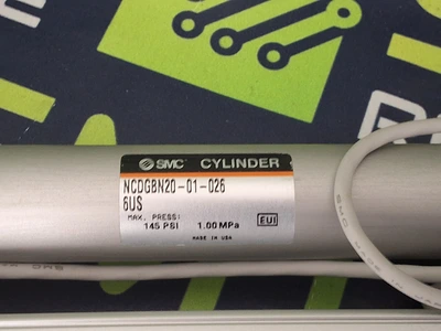 SMC NCDGBN20-01-0266US PNEUMATIC 30in AIR CYLINDER