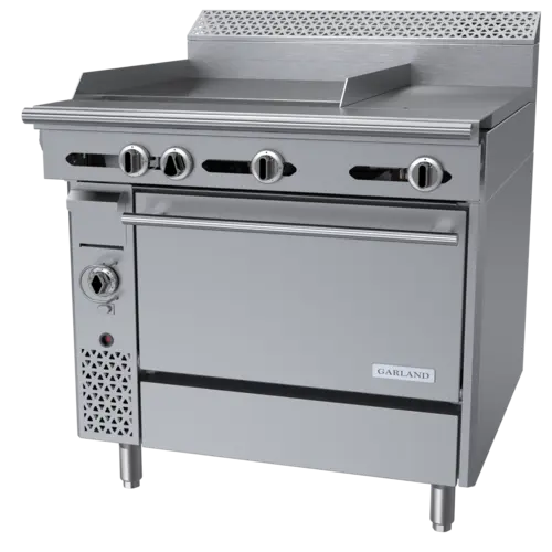 Garland C36-3C 36" Gas Range w/ Hot Top/Griddle & Convection Oven, Natural Gas