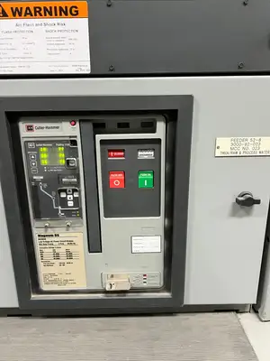 LV Double-Ended Unit Substation - 2 x 2000/3000kVA, 13.8kV Transformers w/ 600V MAGNUM DS Switchgear